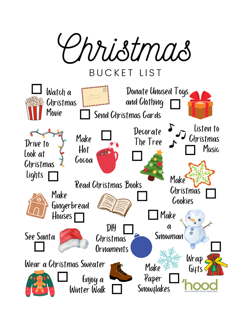 Christmas Bucket List