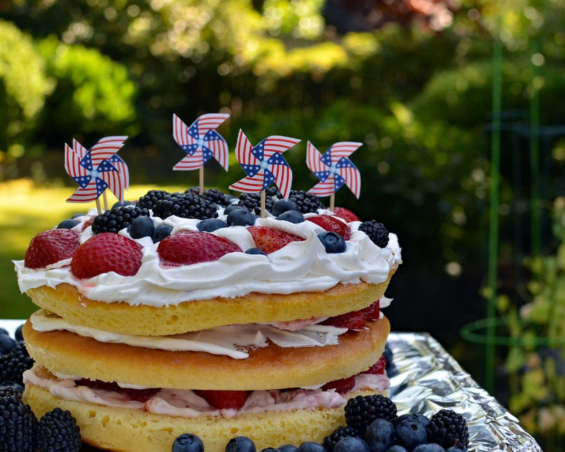 Patriotic Dessert, The Easy Way!
