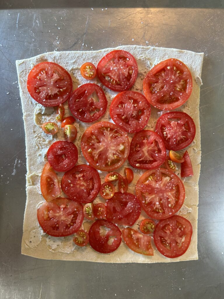 Tomato Puff Pasty