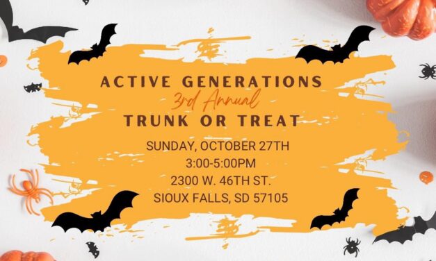 Active Generations 3rd Annual Trunk or Treat