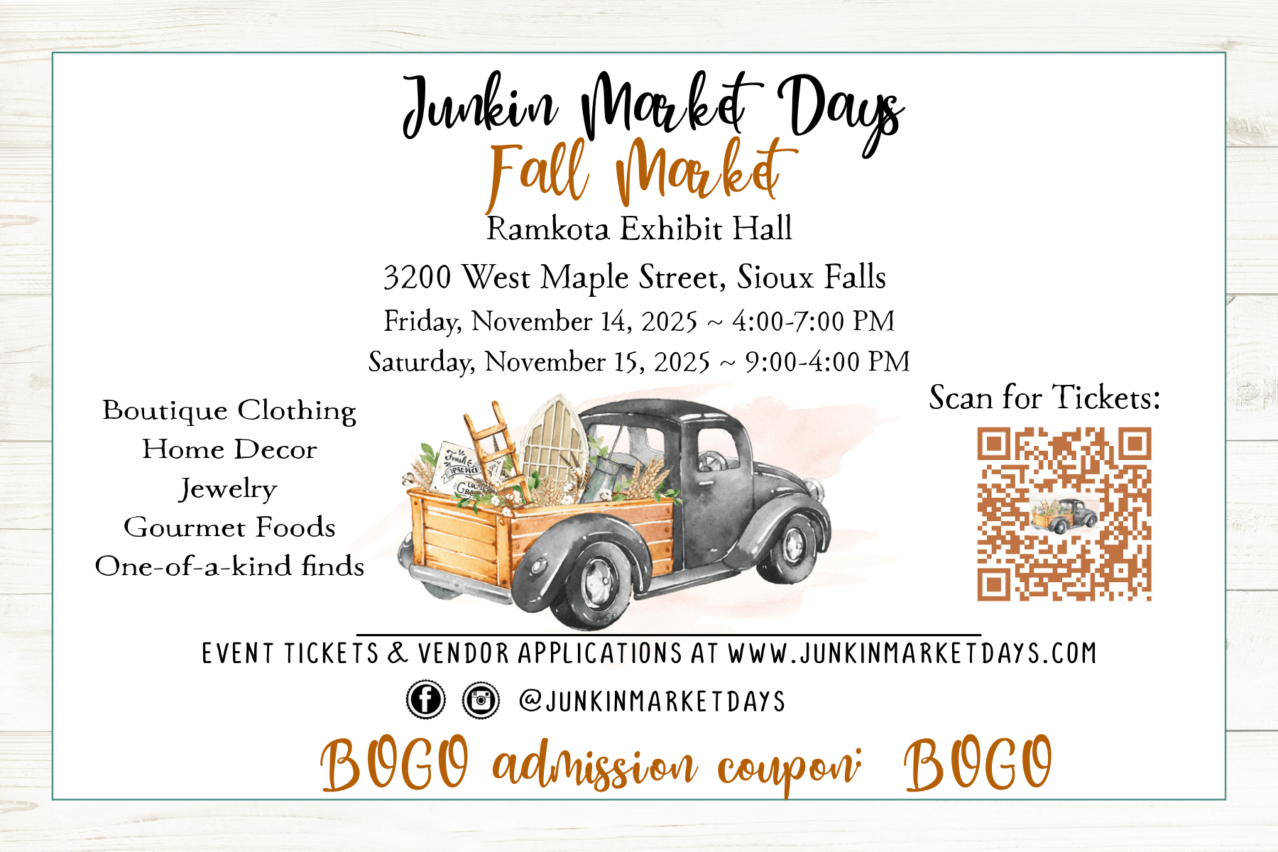 Junkin' Market Days Fall Market
