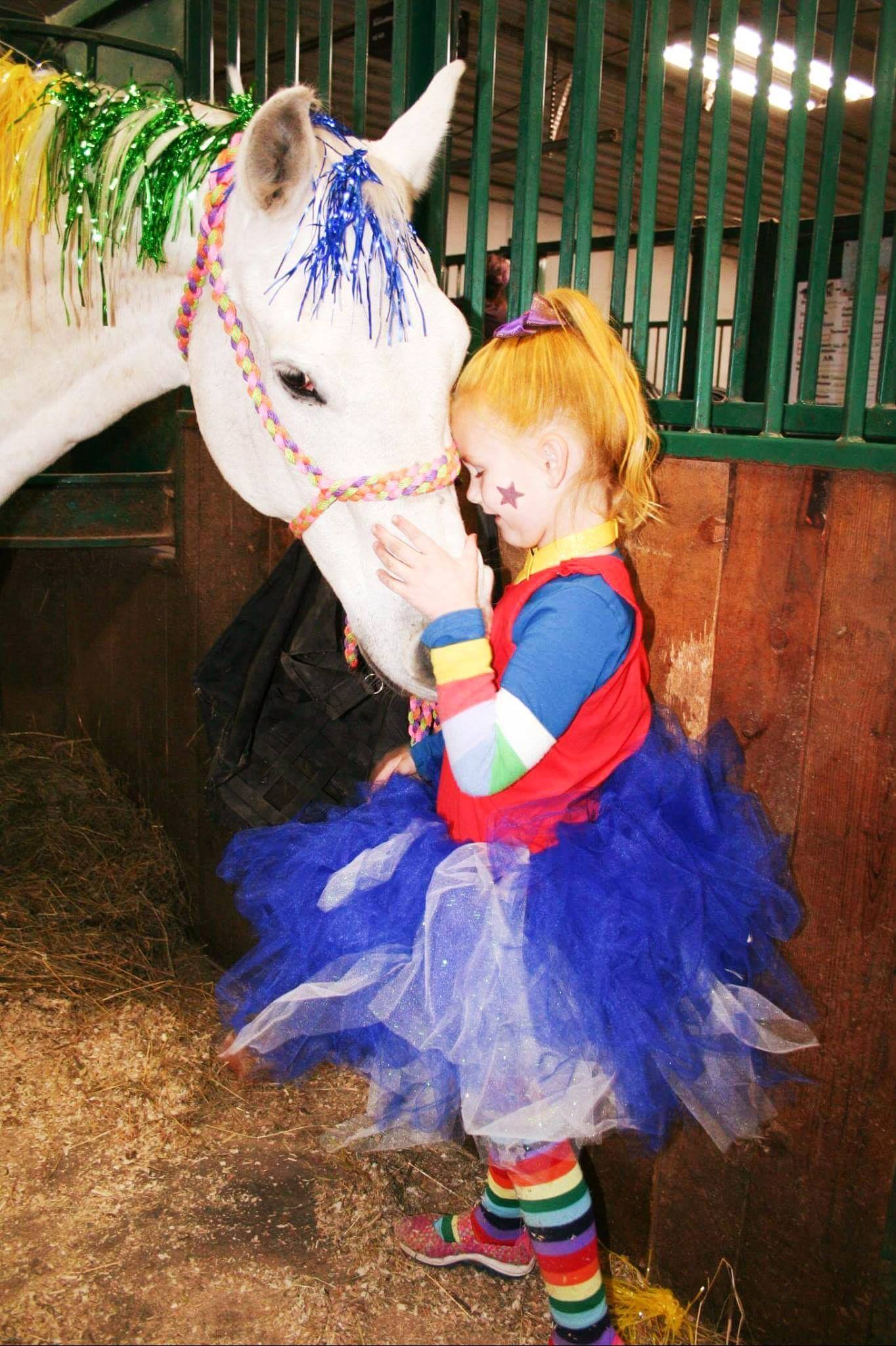 Halloween Costume Party at a horse stables