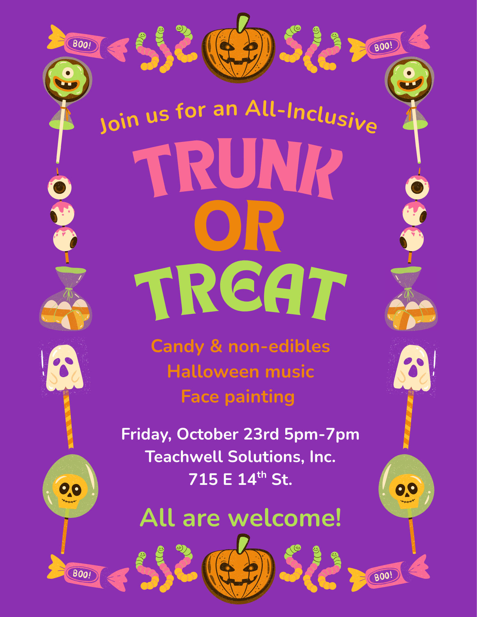 Adaptive and Inclusive Trunk or Treat