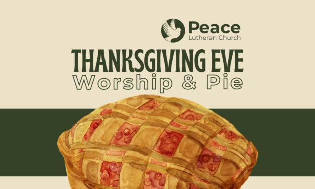 Thanksgiving Eve Worship and Pie