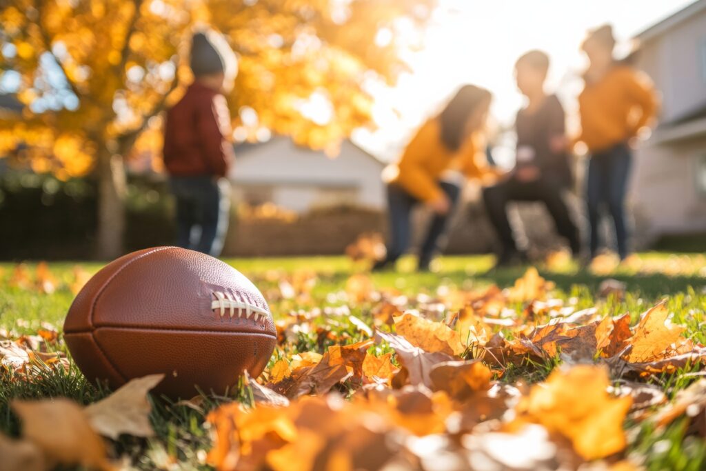 Football game with Family after Thanksgiving