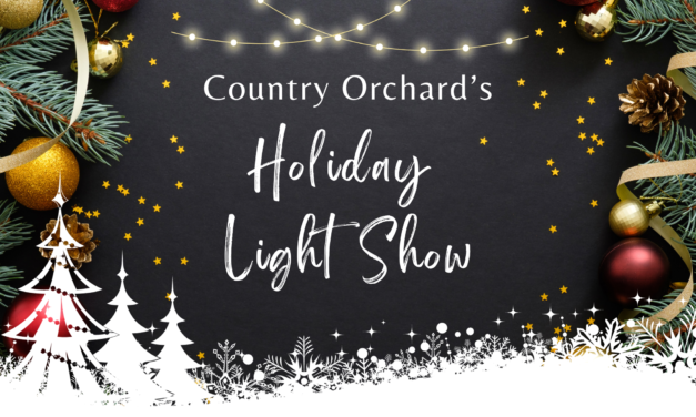 Holiday Light Show at the Country Apple Orchard