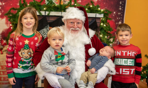 Santa at the Great Plains Zoo