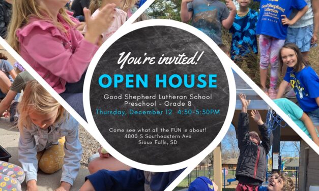 Preschool – Grade 8 Open House