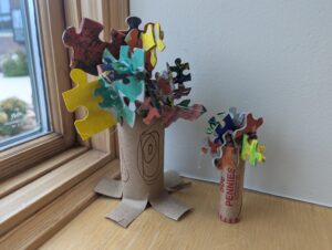 Tree Puzzle Sculptures