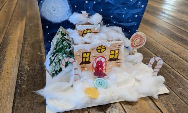 Homeschool Paper Gingerbread Home