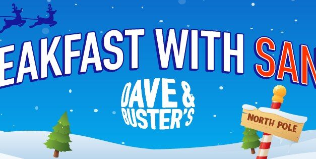 Breakfast With Santa at Dave & Buster’s