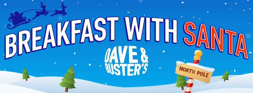 Santa Dave and Busters Breakfast