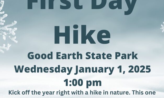 First Day Hike at Good Earth State Park