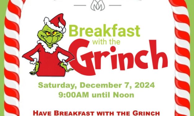 Breakfast with the Grinch at Hy-Vee