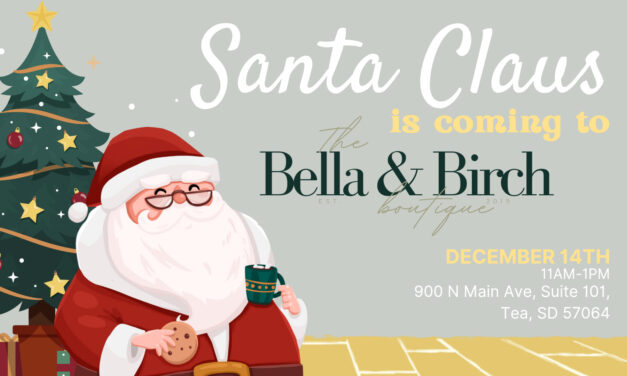 Pics with Santa at Bella & Birch Boutique