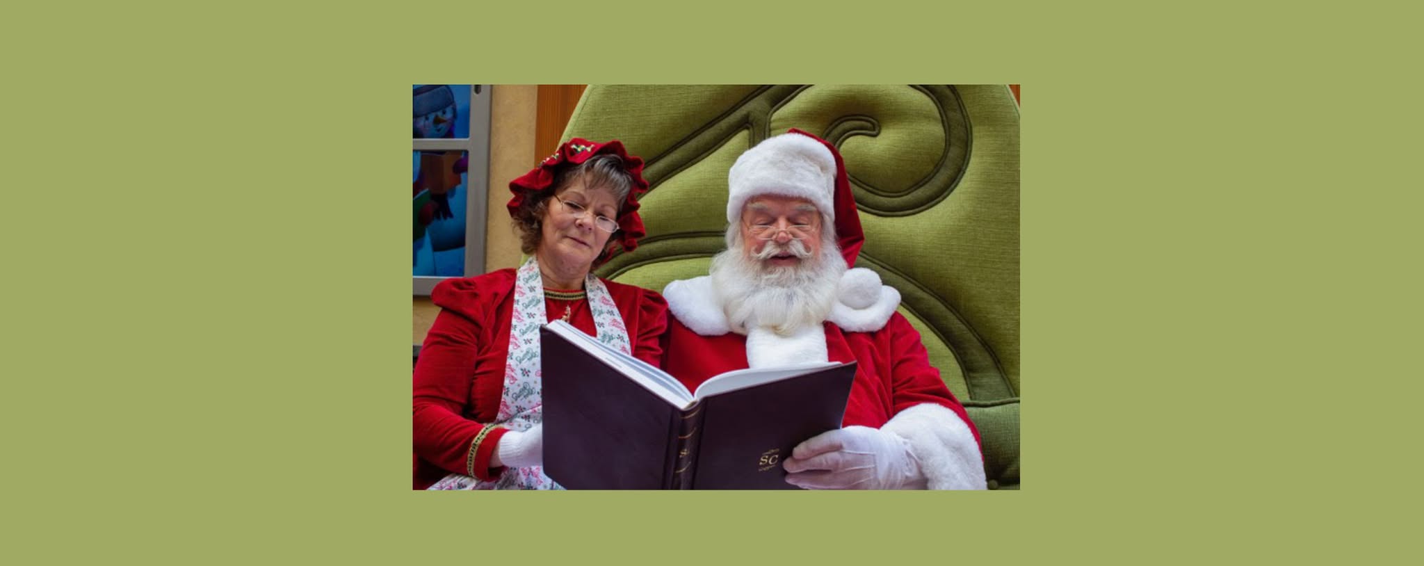 Santa and Mrs. Clause Storytime