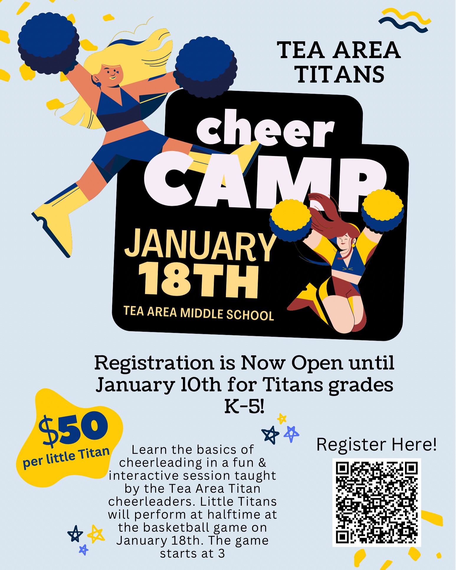 Tea Cheer Camp