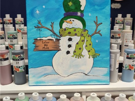 January Kids Canvas Painting Class