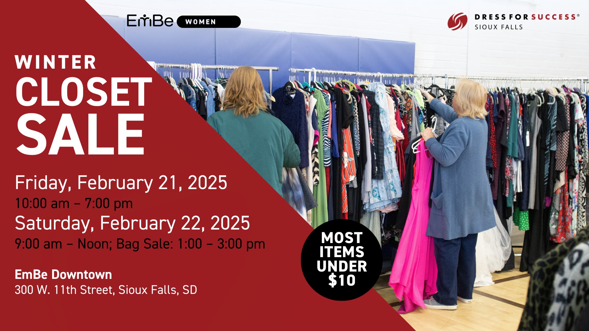 Closet Sale EmBe