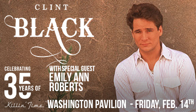 Clint Black: 35th Anniversary of Killin’ Time Tour With Special Guest Emily Ann Roberts