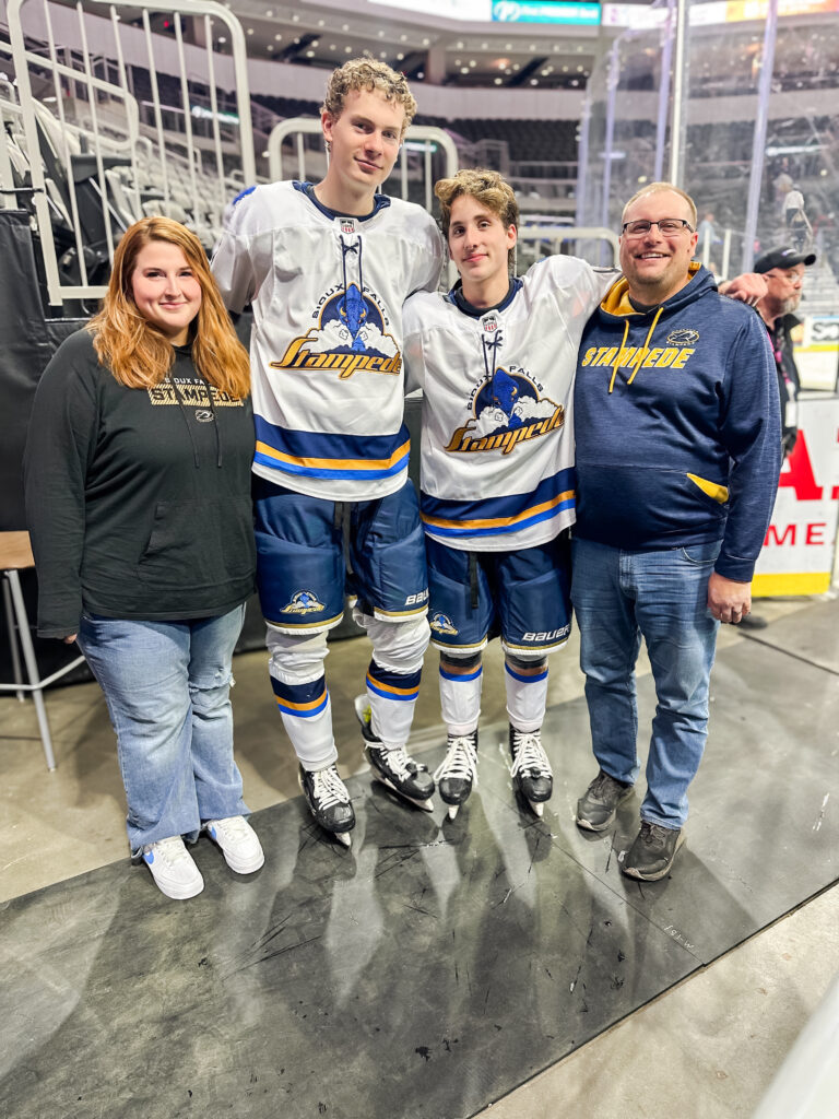 Stampede Players and Billet Family