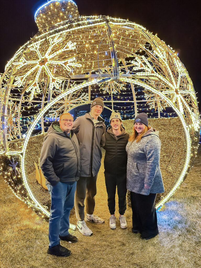 Billet Family at Falls Park