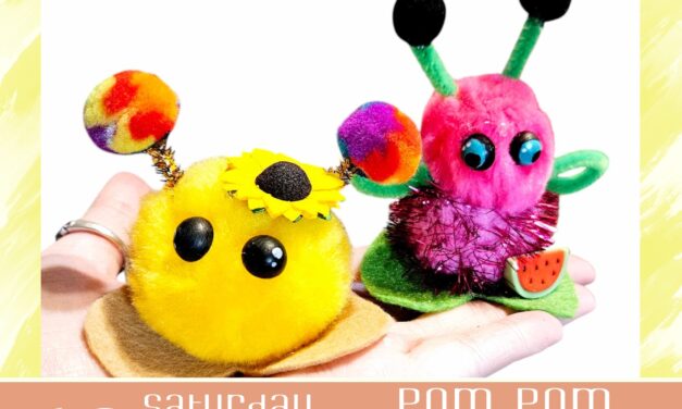 🐾 Pom Pom Critters Make & Take 🐾