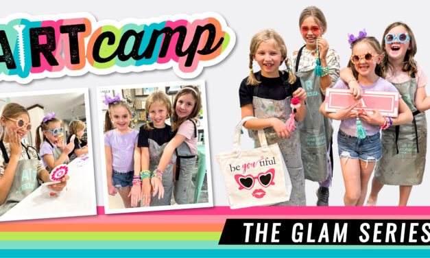 DIY Art Camp The Glam Series-Morning Session