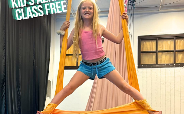 Monday Kid’s Aerial Silks Classes (Ages 8+)