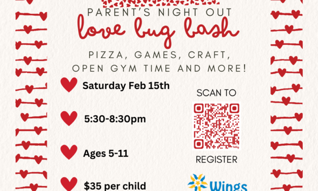 Love Bug Bash- Parent’s Night Out!