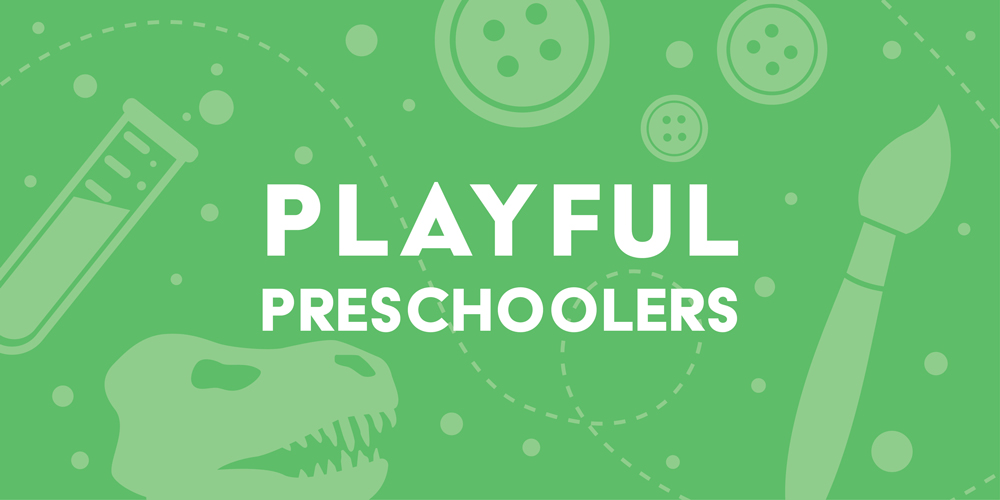 Playful Preschoolers at the Children's Museum