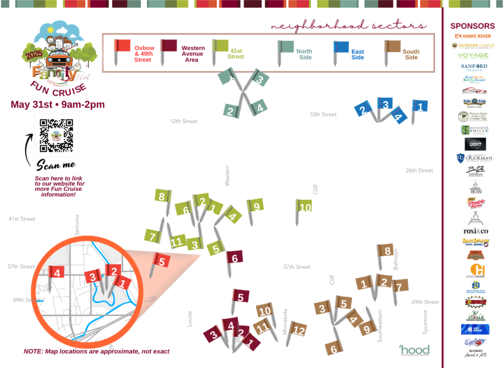 Familyfest 2025 Map