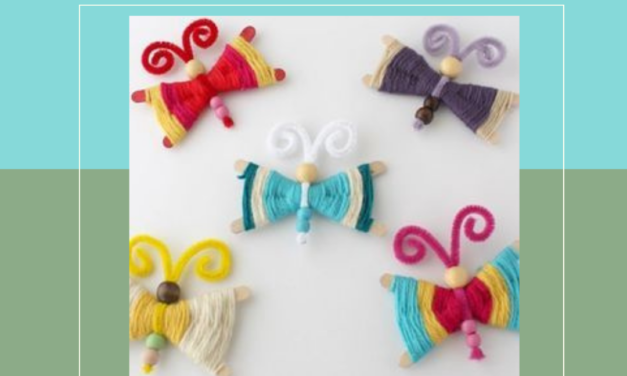 🦋 Yarn Butterflies Make & Take
