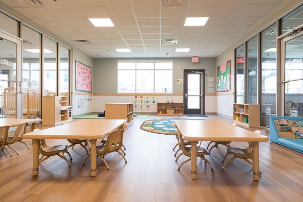 Kids 'R' Kids inside the building
