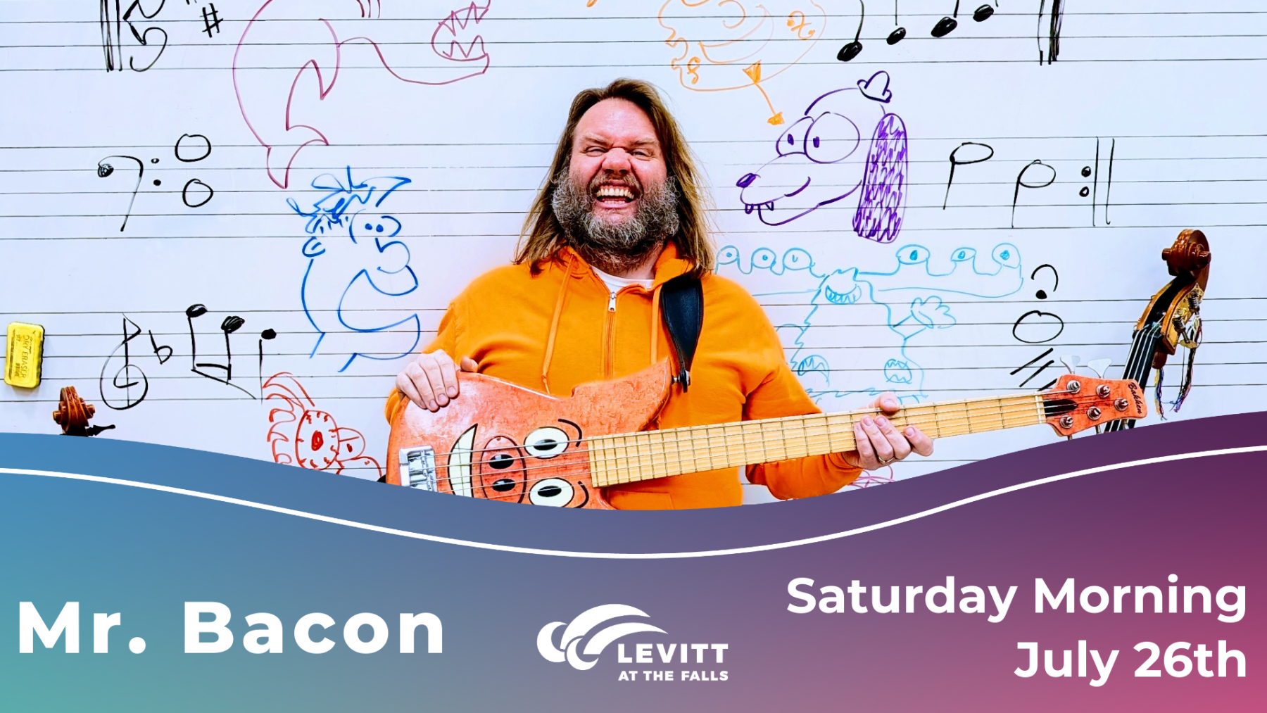 Mr. Bacon at Levitt at the Falls
