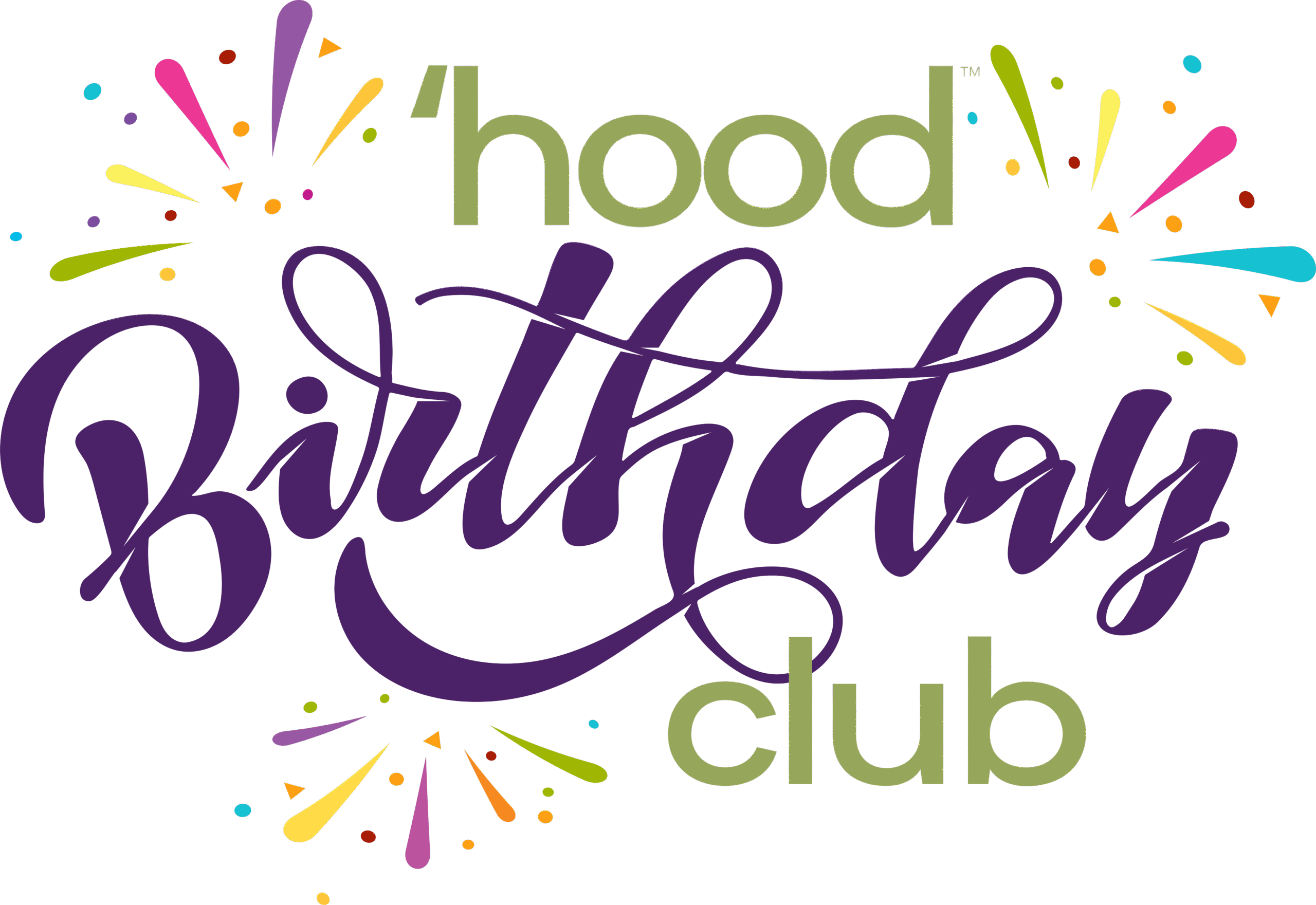 hood Birthday Club logo birthday club