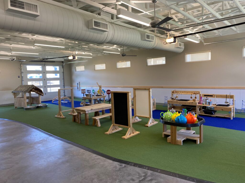Infoor Outside space at Kids 'R' Kids
