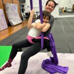 My Mini & Me Aerial Silks Try It Class at South Dakota Aerial & Arts