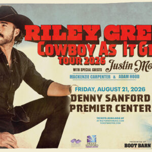 Riley Green: Cowboy As It Gets Tour 2026
