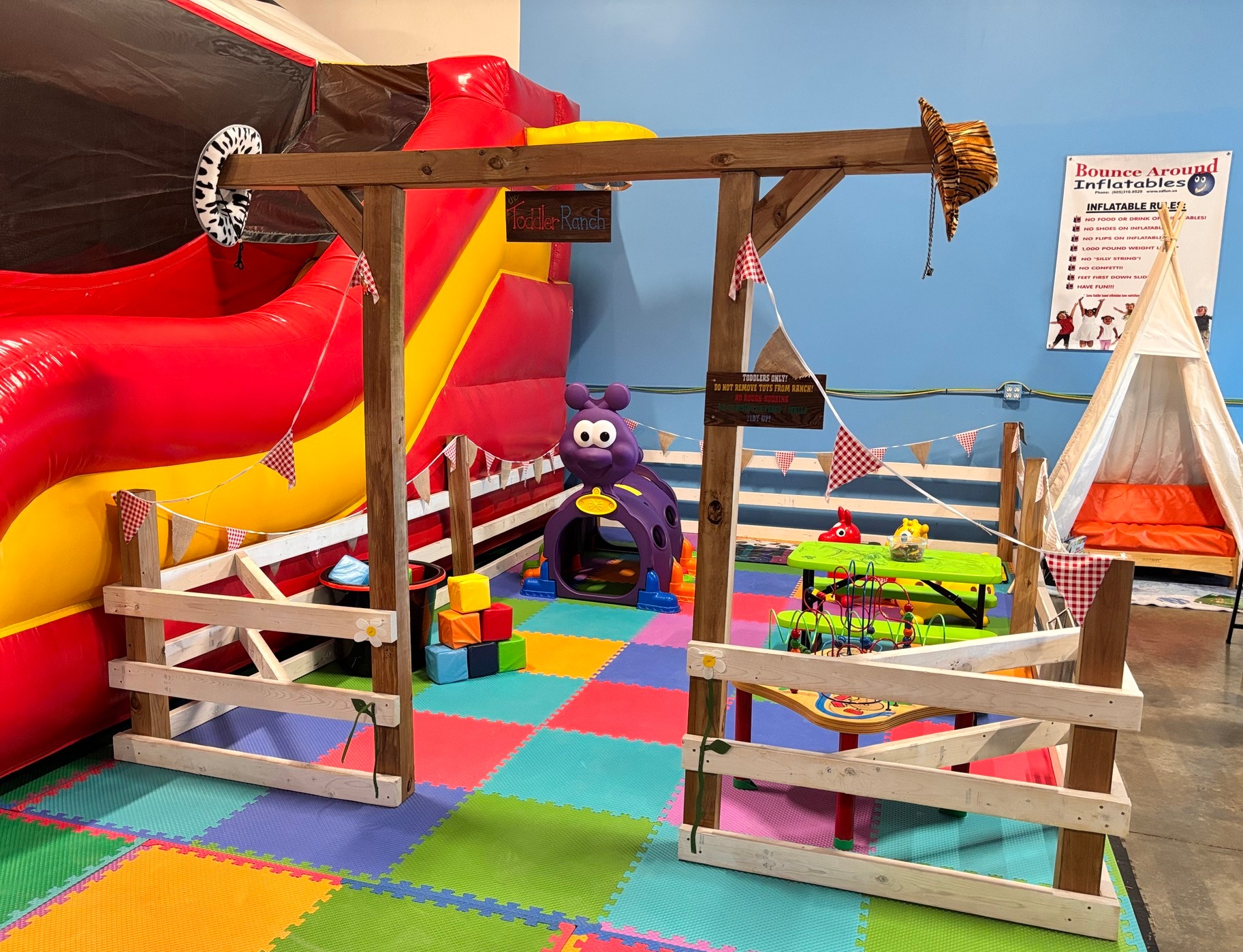 Toddler Time at Bounce Around Inflatables