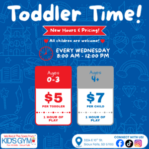 Toddler Time at We Rock the Spectrum