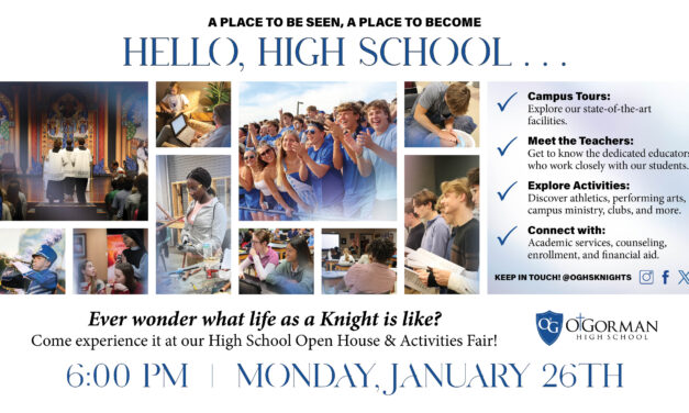 Parent Information Night at O’Gorman