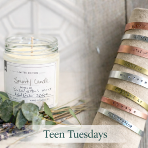 TEEN TUESDAY – Candle Pouring & STAMPED JEWELRY