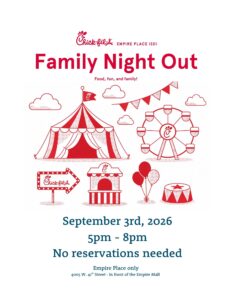 Family Night Out at Chick-Fil-A