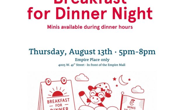 Breakfast for Dinner at Chick-Fil-A