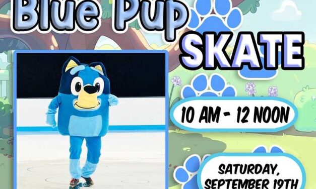 ROLLER BLUE PUP SKATE