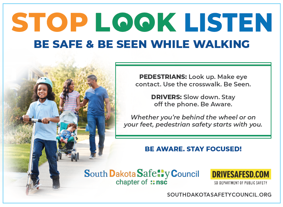 Safety when biking and walking