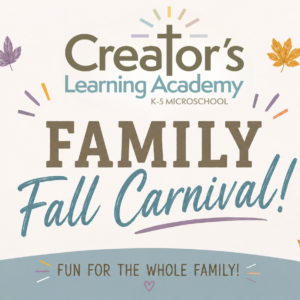 Creator's Academy FREE Family Fall Carnival