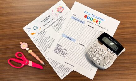 Back to School Family Budgeting