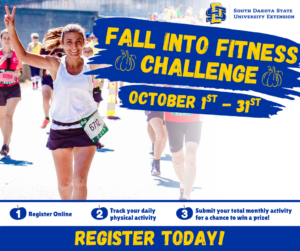 SDSU Extension Fall Into Fitness Virtual Challenge